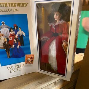 Vintage Barbie like dolls from the movie Gone with the wind